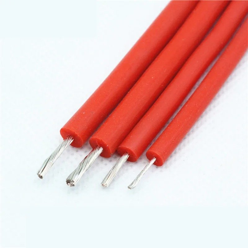 9/18/17 AWG 5KV 10KV 15KV 20KV Silicone Single Core High Voltage Wire 11/20 AWG 13/16 AWG Car Ignition Wire