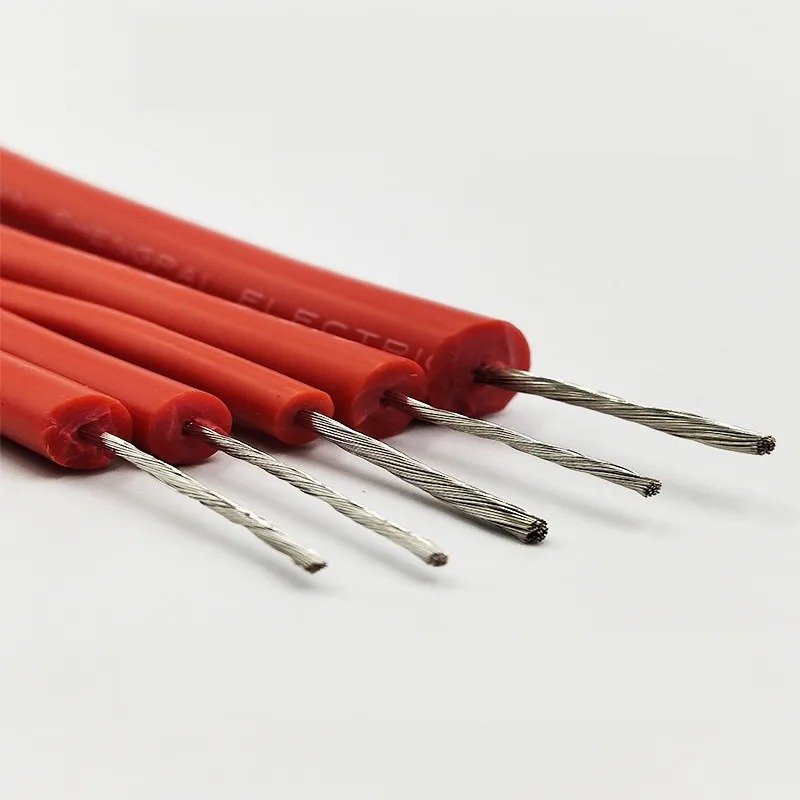 9/18/17 AWG 5KV 10KV 15KV 20KV Silicone Single Core High Voltage Wire 11/20 AWG 13/16 AWG Car Ignition Wire