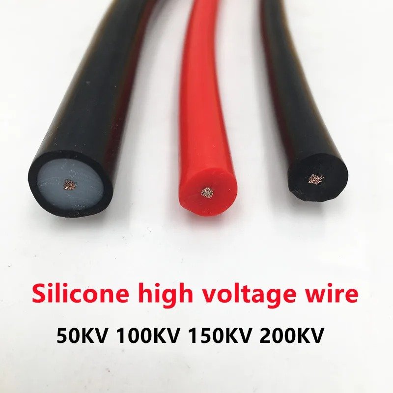 9/18/17 AWG 5KV 10KV 15KV 20KV Silicone Single Core High Voltage Wire 11/20 AWG 13/16 AWG Car Ignition Wire