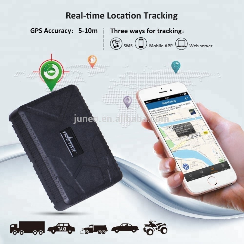 TKSTAR Car tracker TK915 10000mAh Battery Strong Magnetic Waterproof IP65 GPS Tracker with Loosing Alarm