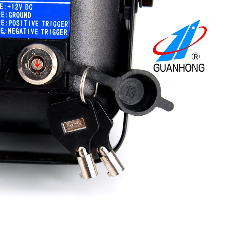 Battery Backup Alarm 120dB Car Alarm Siren with Key