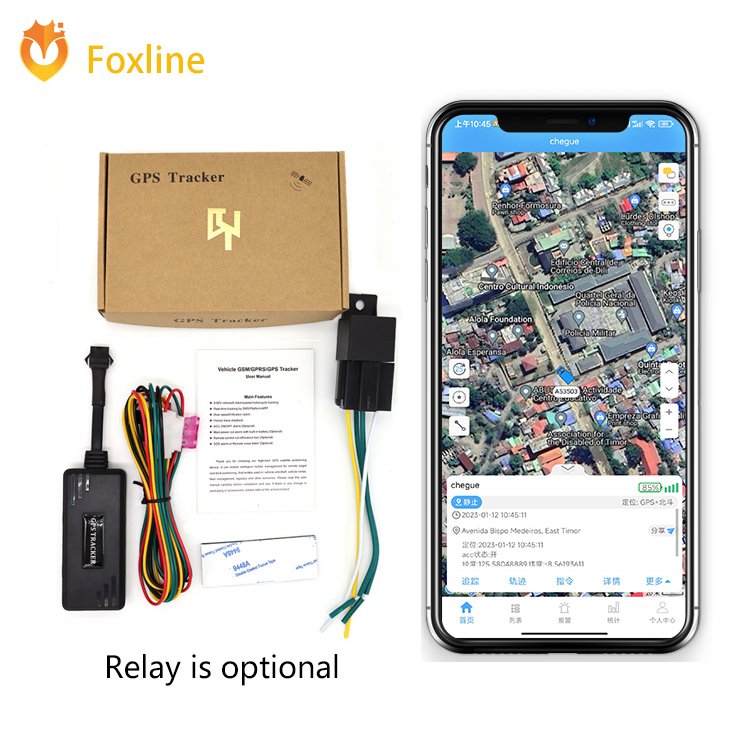 High Quality 4G Device Vehicle Car Fleet Management System GPS Tracker With Relay to Remote Cut Off