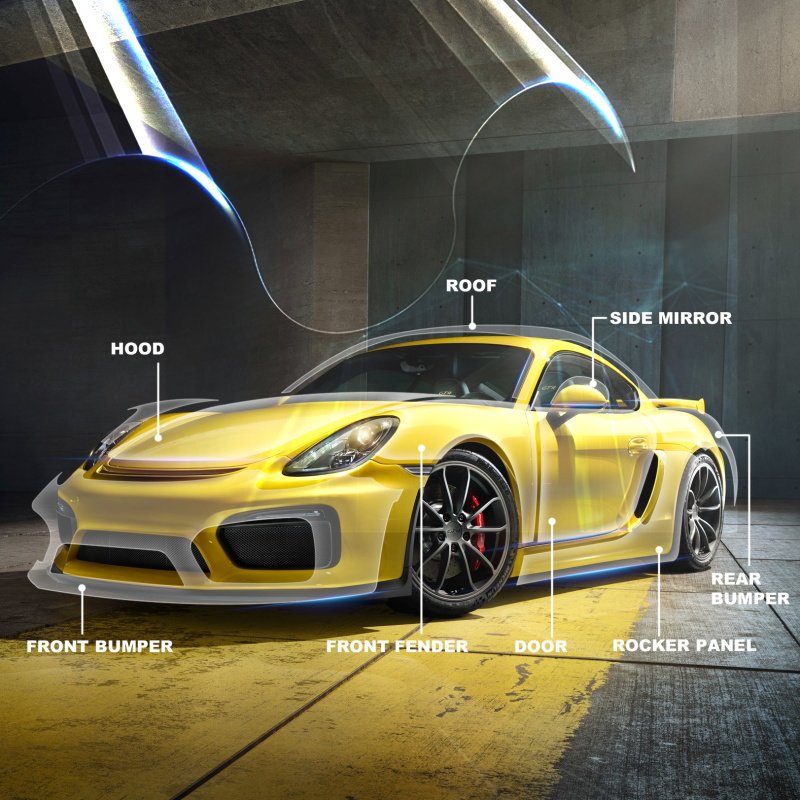 Wholesale Covering Body Film Car Wrap Film TPU Material Self Healing PPF Wrapping Anti Yellow Car Paint Protection Film