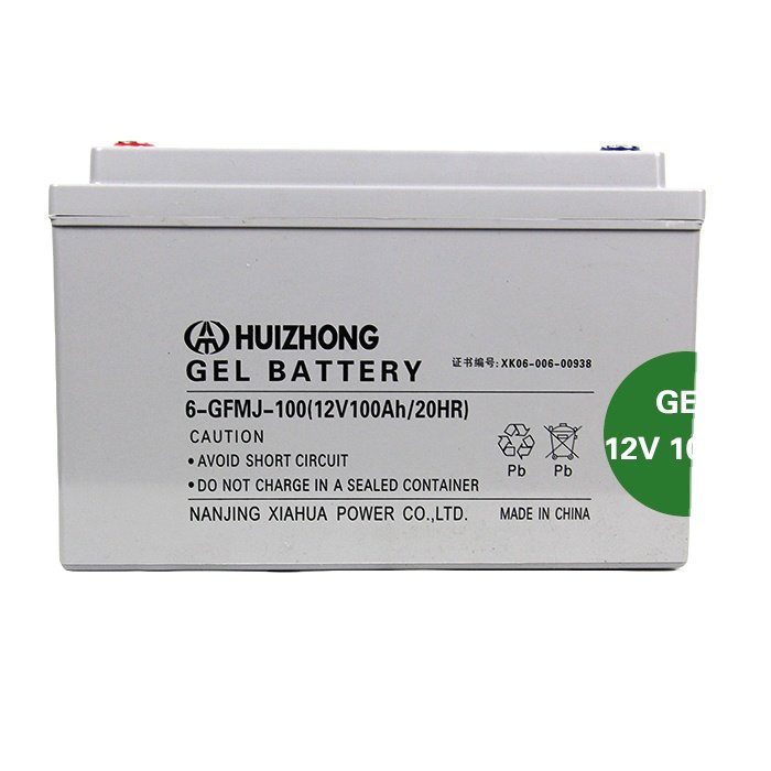 Solar Battery VRLA Gel 12V 100AH Deep Cycle UPS Standby Power Battery