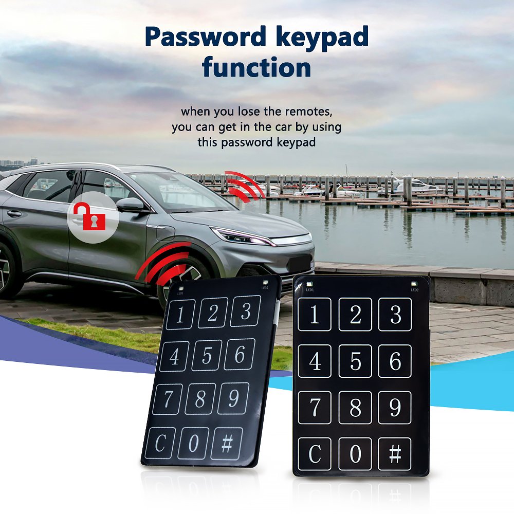 Car Alarm System Security Alarmas Para Autos Keyless Entry System Push Button Start Stop Engine for Old Cars
