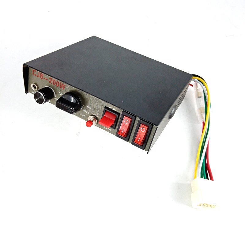 12V 200W Fire Alarm Siren Speaker Loud Car Warning Alarm Fire Horn PA Speaker