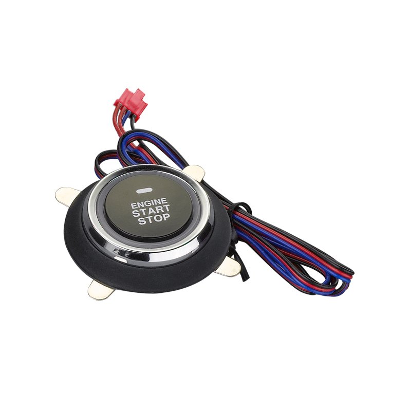 Full Functions PKE Keyless Entry System Push Button Engine Start Stop Remote Starter PKE Car Alarm with RFID Card Lock Unlock