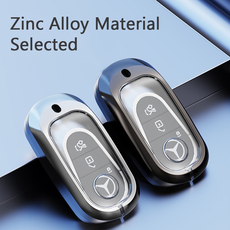 Classic Metal Car Remote Smart Key Cover Metal Car Key case Shell