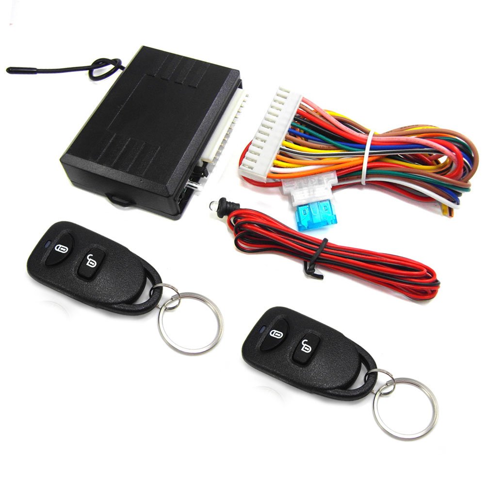 Universal 12V Keyless Entry System Anti Theft Alarm for Car