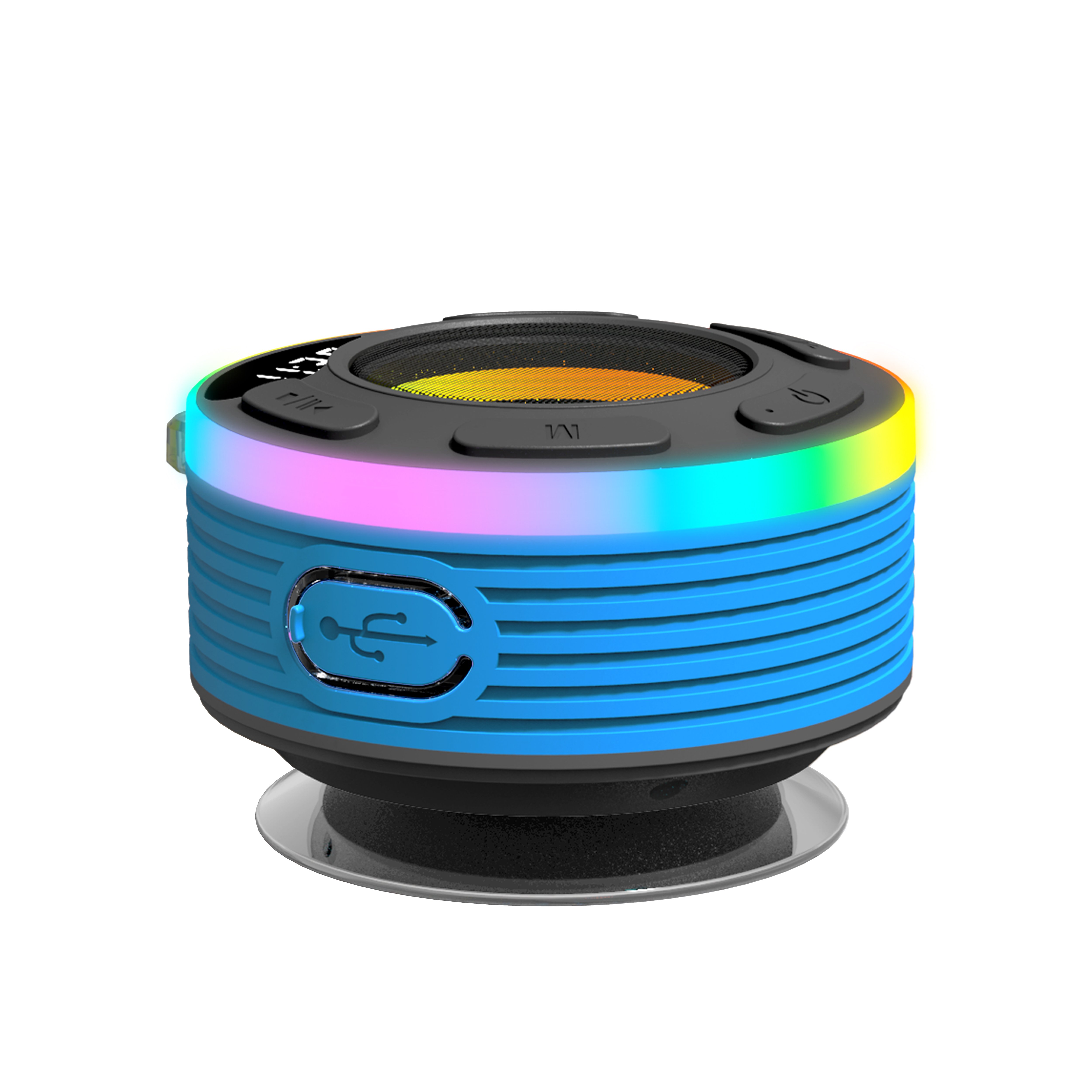 Portable IPX7 Waterproof Bt5.0 Mini Music Audio Bone Conduction LED Car Speaker Accessories Outdoor Wireless Speaker