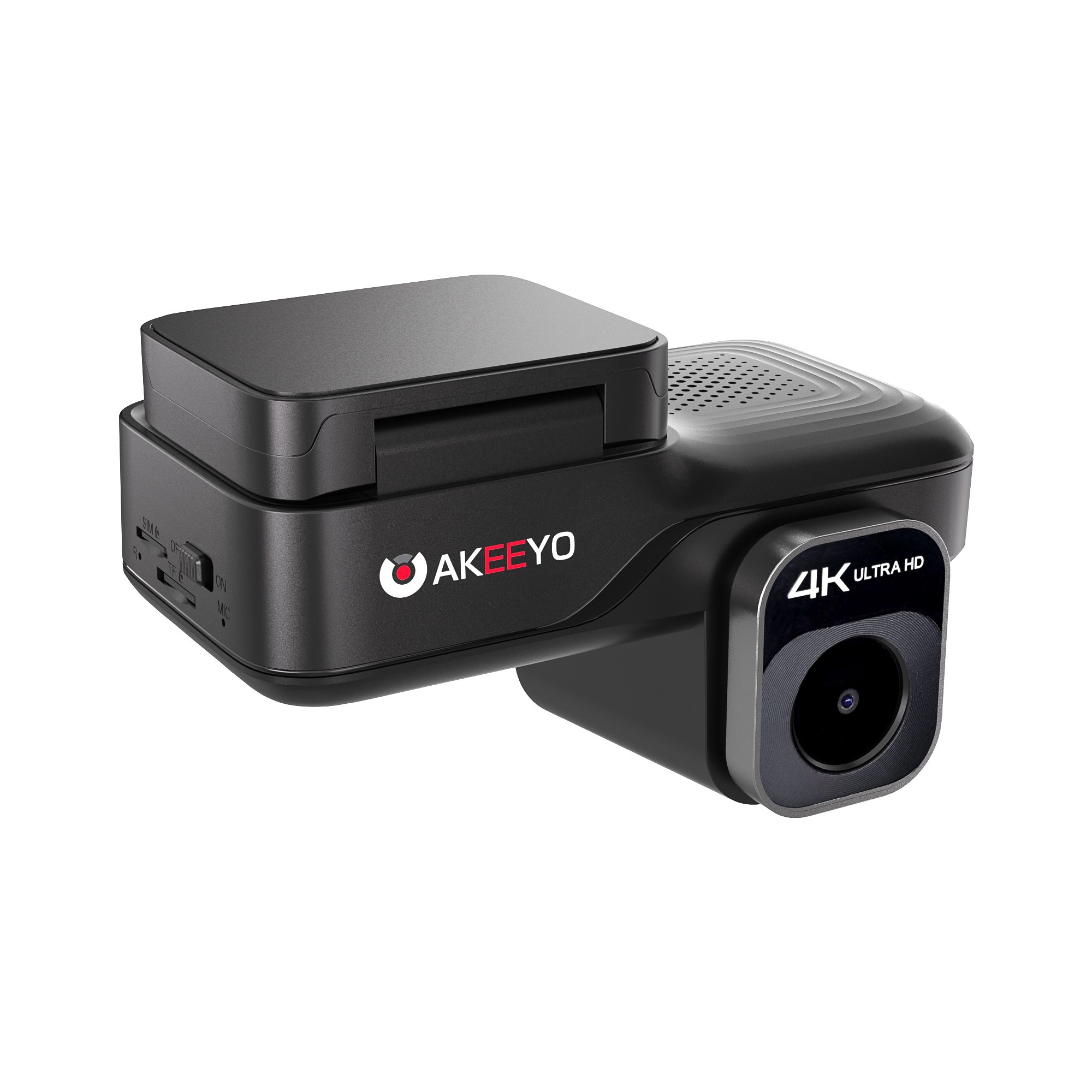 AKEEYO Dual Recording Auto Alarm Dual Millimeter Wave Radar 1080p Car Black Box Dash Cam Gps 4g Car Dvr