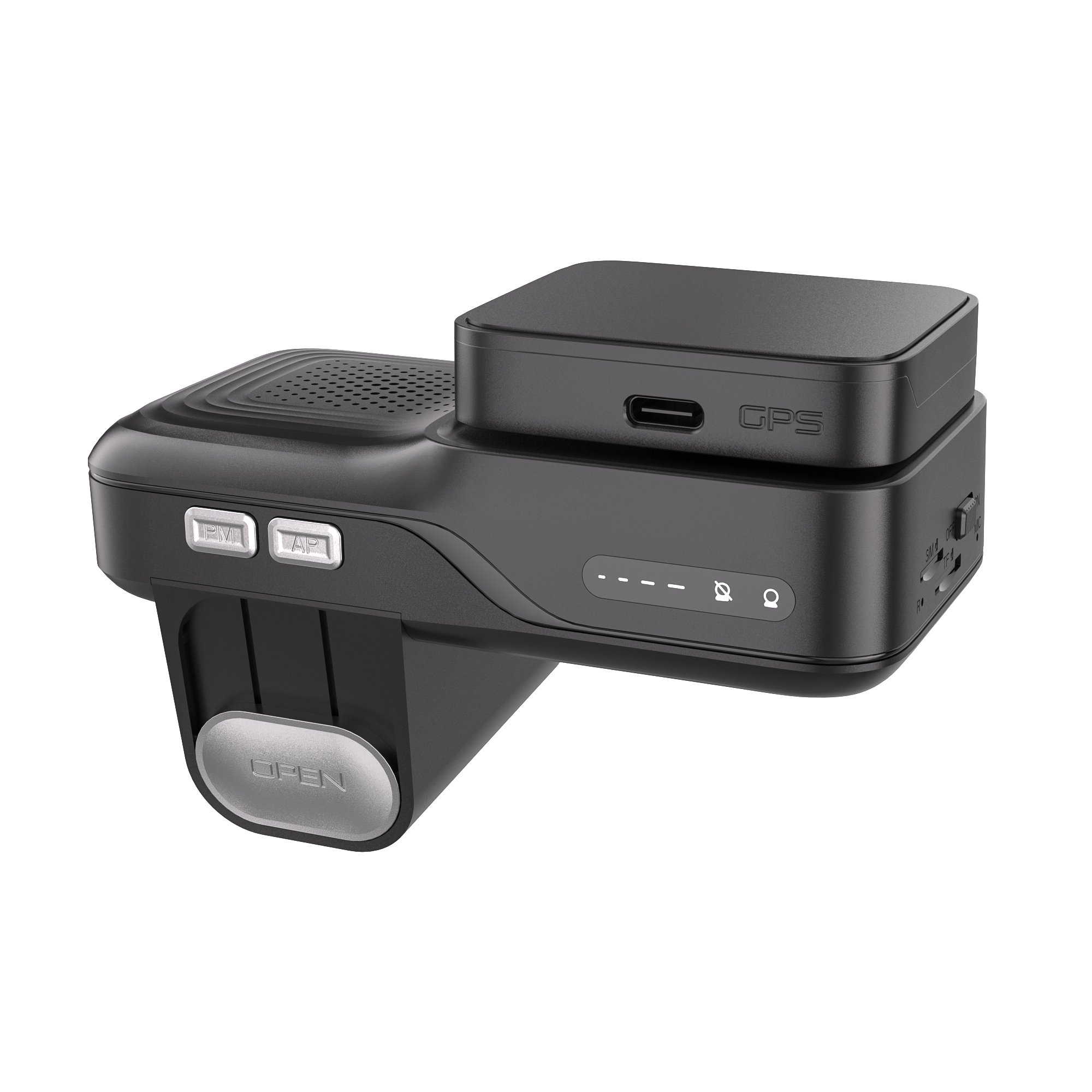 AKEEYO Dual Recording Auto Alarm Dual Millimeter Wave Radar 1080p Car Black Box Dash Cam Gps 4g Car Dvr