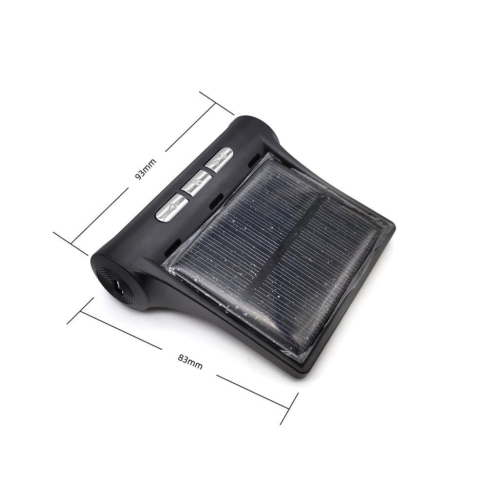 Solar Power Wireless Automatic Tire Pressure Alarm Monitoring System Car TPMS Sensor