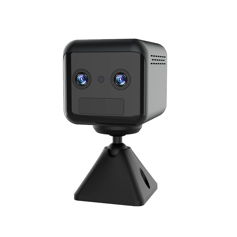 2K Wireless Indoor Security Camera AI Motion Detection Alert Real Time Record Night Vision Two Lens Zoom in WiFi Camera