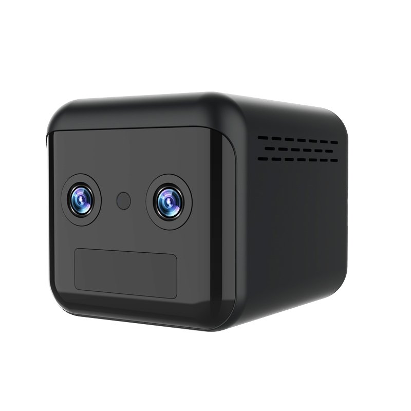2K Wireless Indoor Security Camera AI Motion Detection Alert Real Time Record Night Vision Two Lens Zoom in WiFi Camera