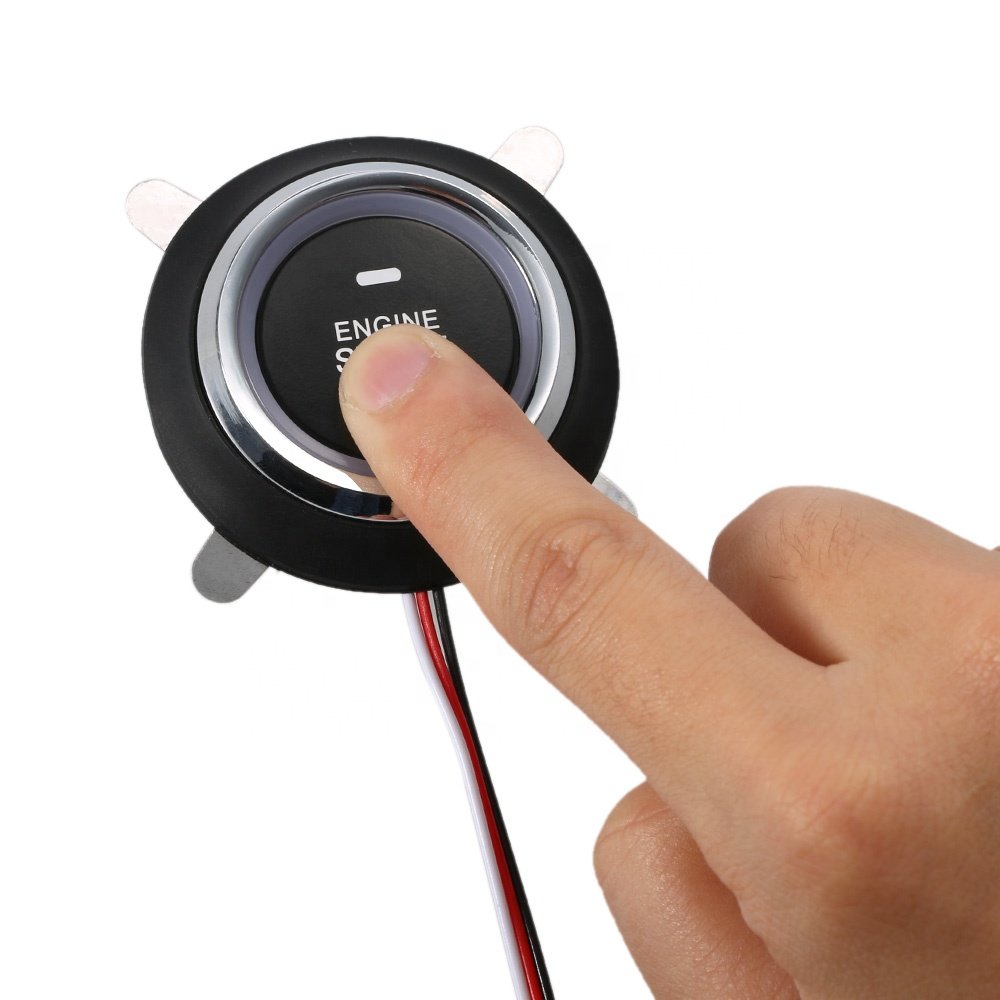 KY005 Pke Rfid Start Stop Button 2020 RFID Engine Lock Ignition Starter Car Alarm Security