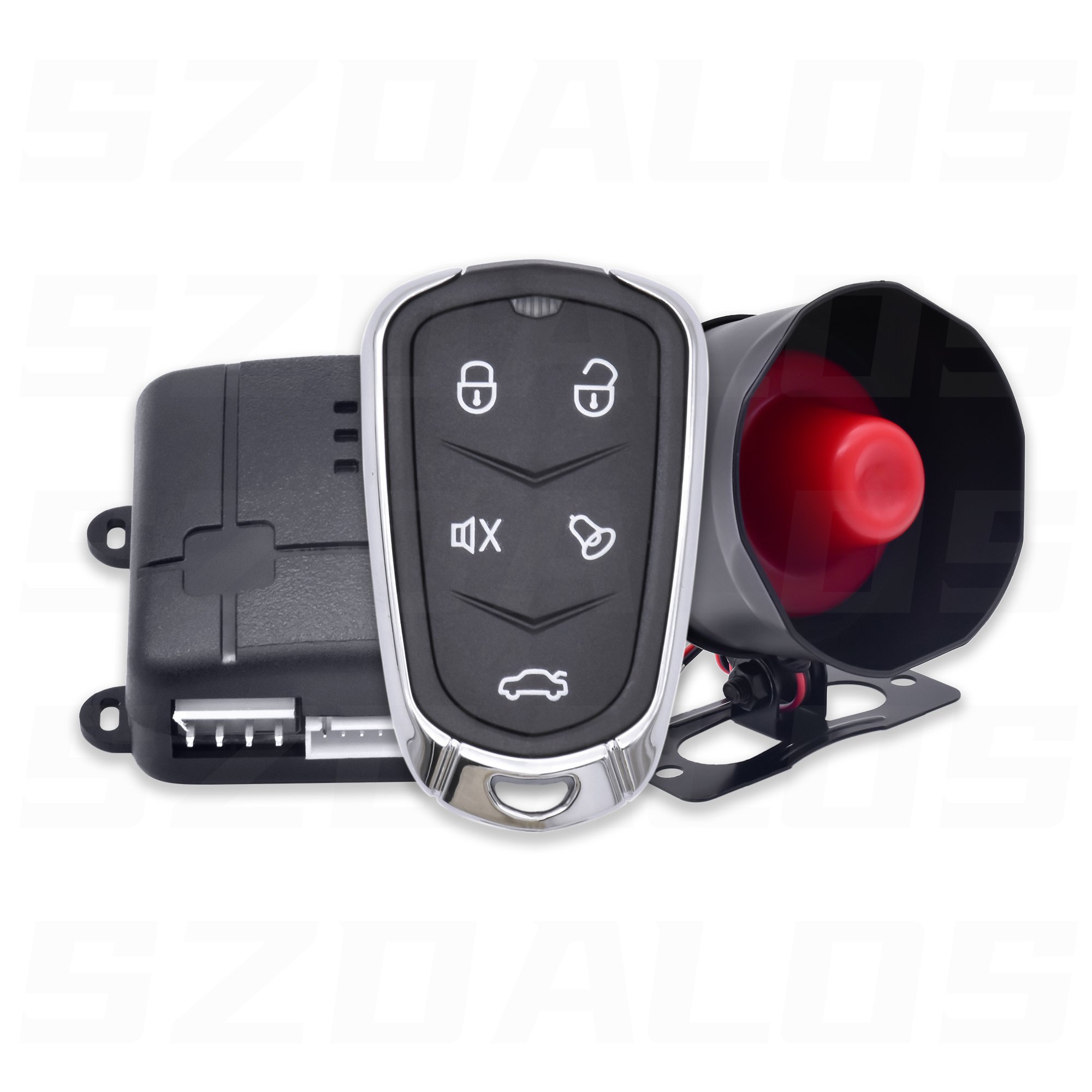 Hot Selling BT Car Alarms Anti-Robbing Anti-Hijacking Central Door Lock Unlock Car Alarm System