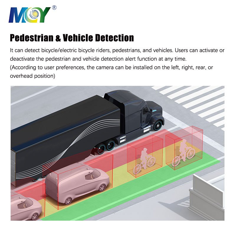 MCY AI-powered Warning System and Driver Alerts Collision Voice Warning Alarm System Buzzer Sensor Car Alarm