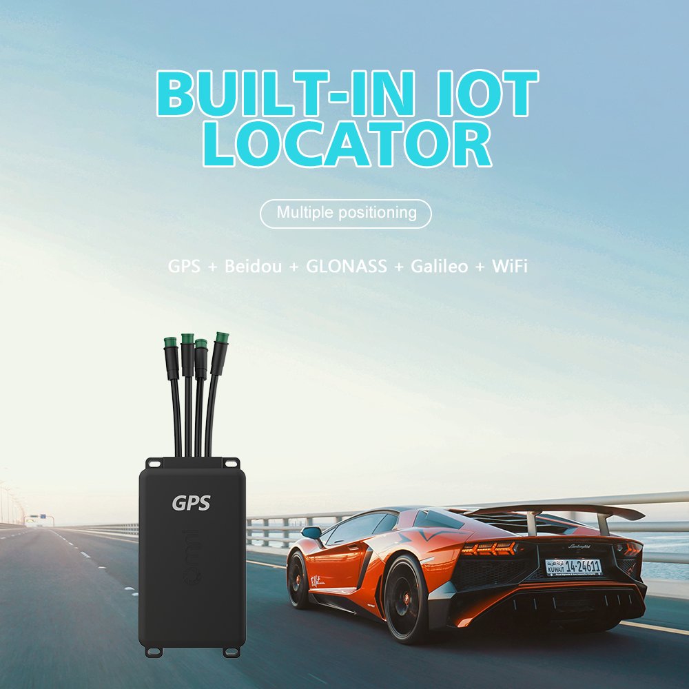 Waterproof Driver Behavior Fleet Tamper-proof Alarm Anti-theft Location 4G Sharing Scooter Car Ebike IOT Gps Tracker for Moped
