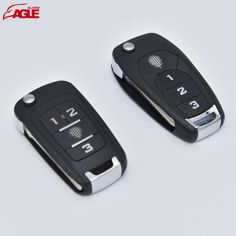 Hot Selling 4 Button Remote Smart Key Flip Remote Control for Chevrolet Car Alarm 433MHz Original Factory