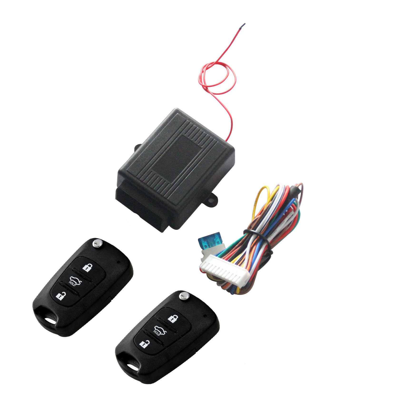 Central Locking One Way Remote Control Smart System Car Alarm Keyless Entry System