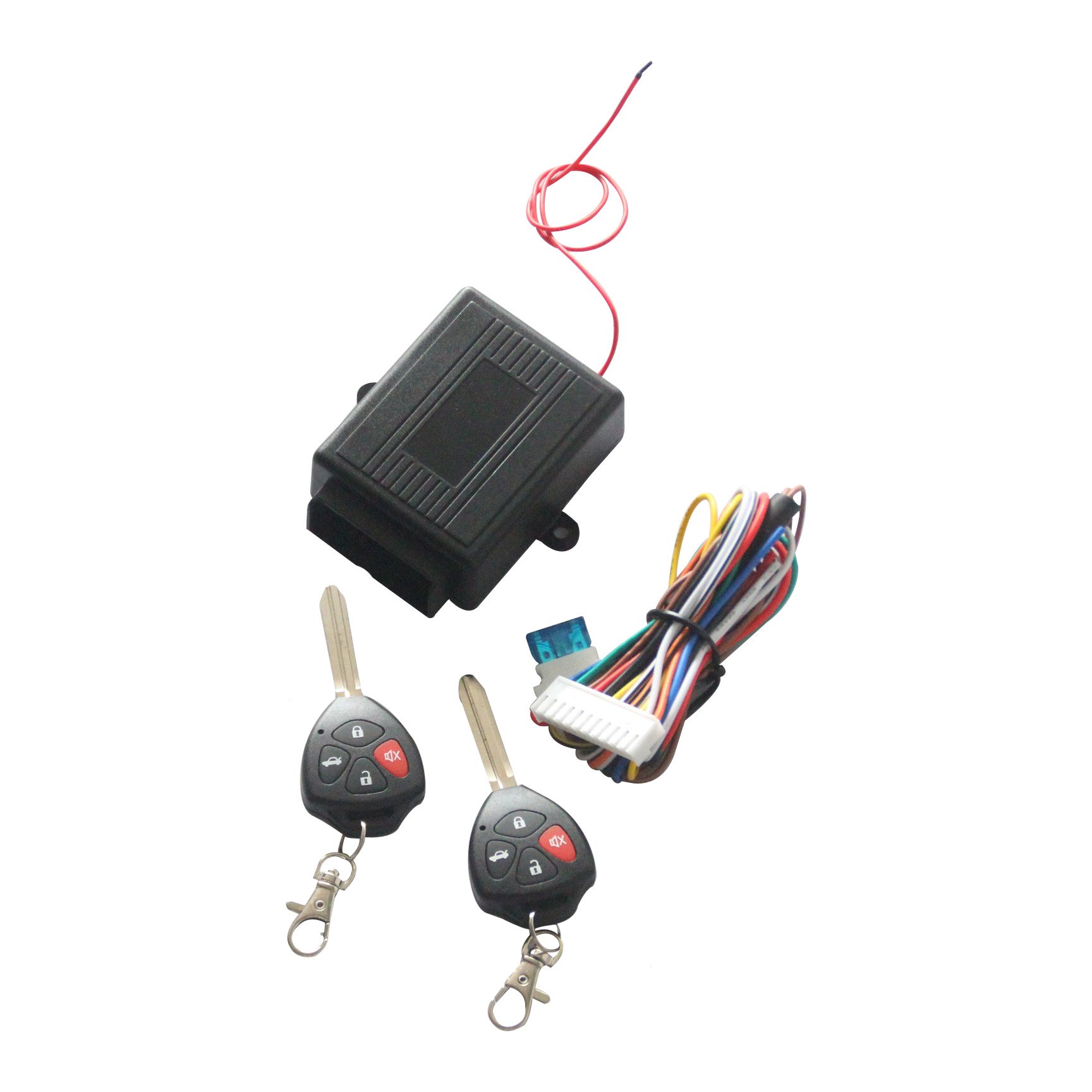 Central Locking One Way Remote Control Smart System Car Alarm Keyless Entry System