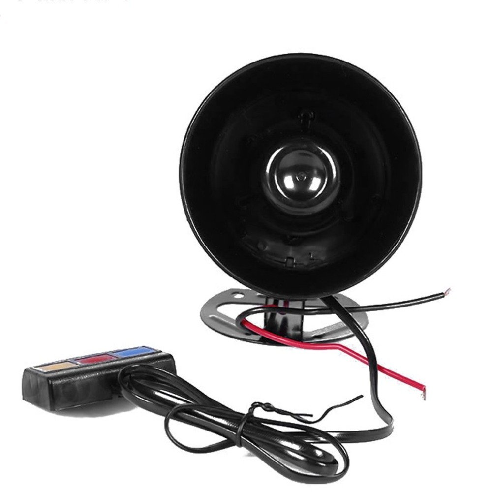 12V Car Alarm 3 Tone Sound Siren Horn Motor Siren Waterproof