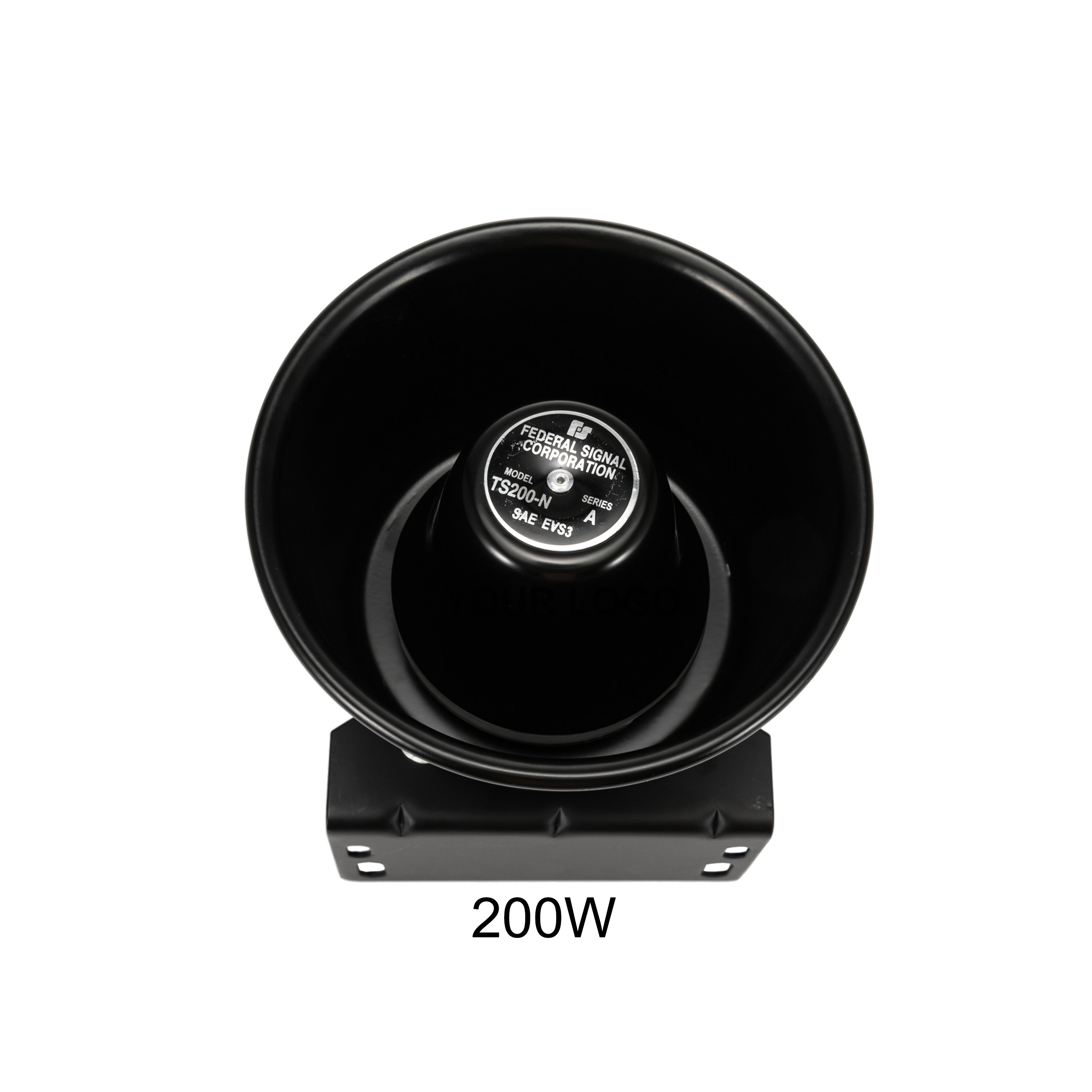 High Quality 200W round Plastic Siren Horn Speaker Applicable to Various Car Models