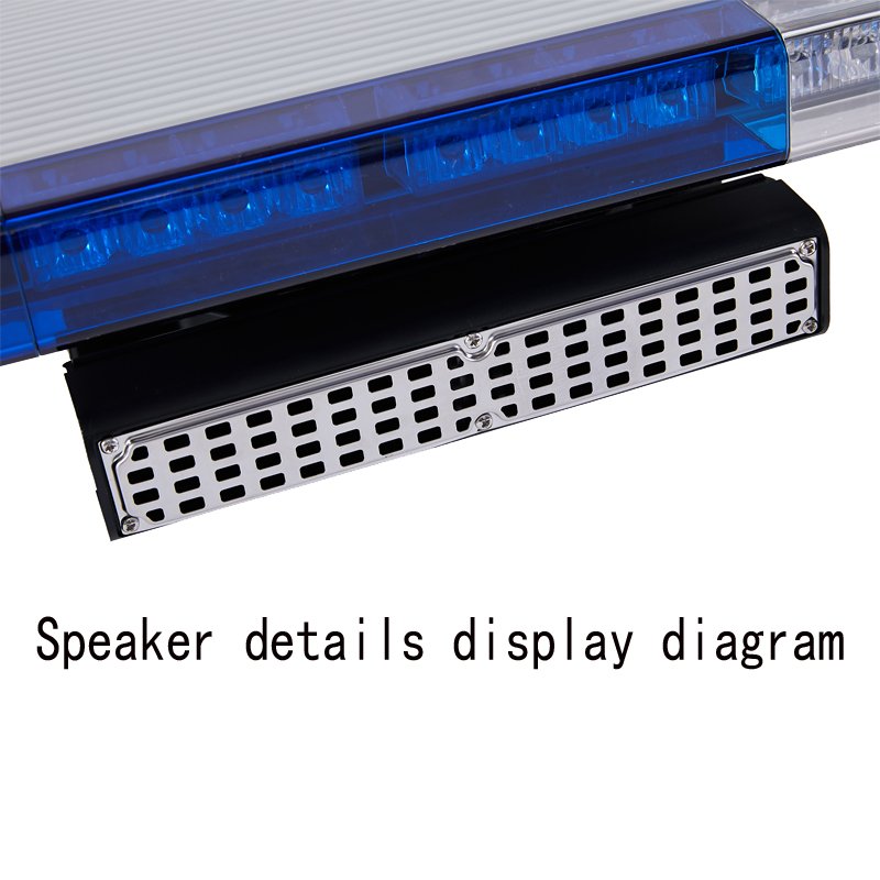 140Cm Manufacture Warning Led Truck Ambulance Siren With Multicolor Lightbar
