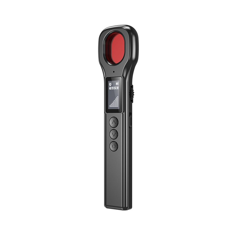 Portable Mini Alarms RF Signal Magnetic Detector with Laser Mini Camera Sound Alarm Anti-Bug Detector and Alarm Finder