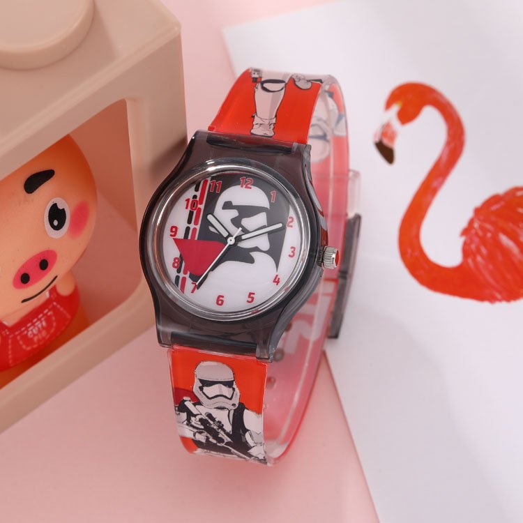 China Child Watch BOMAXE Rhinestone 7506 Kids Plastic Cartoon Car Analog Watches for Kid