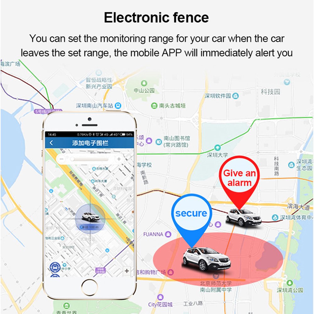 Smart Vehicle Alarm Gps Car Tracker Device Tracking Security System High Quality 4G Rts Mini Rastreador Gps Locator Module Chip