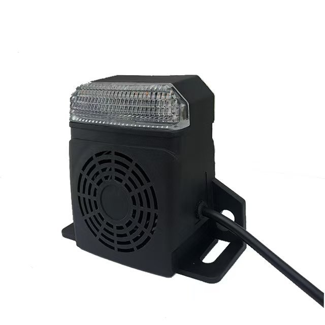 2 in 1 DC10-80V Multi Functions Safety Car Reversing Back up Alarms with Flashing Warning Light LED Backup Horn for Forklift