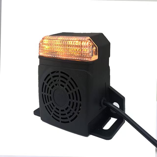 2 in 1 DC10-80V Multi Functions Safety Car Reversing Back up Alarms with Flashing Warning Light LED Backup Horn for Forklift
