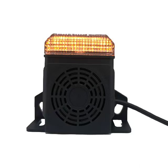 2 in 1 DC10-80V Multi Functions Safety Car Reversing Back up Alarms with Flashing Warning Light LED Backup Horn for Forklift