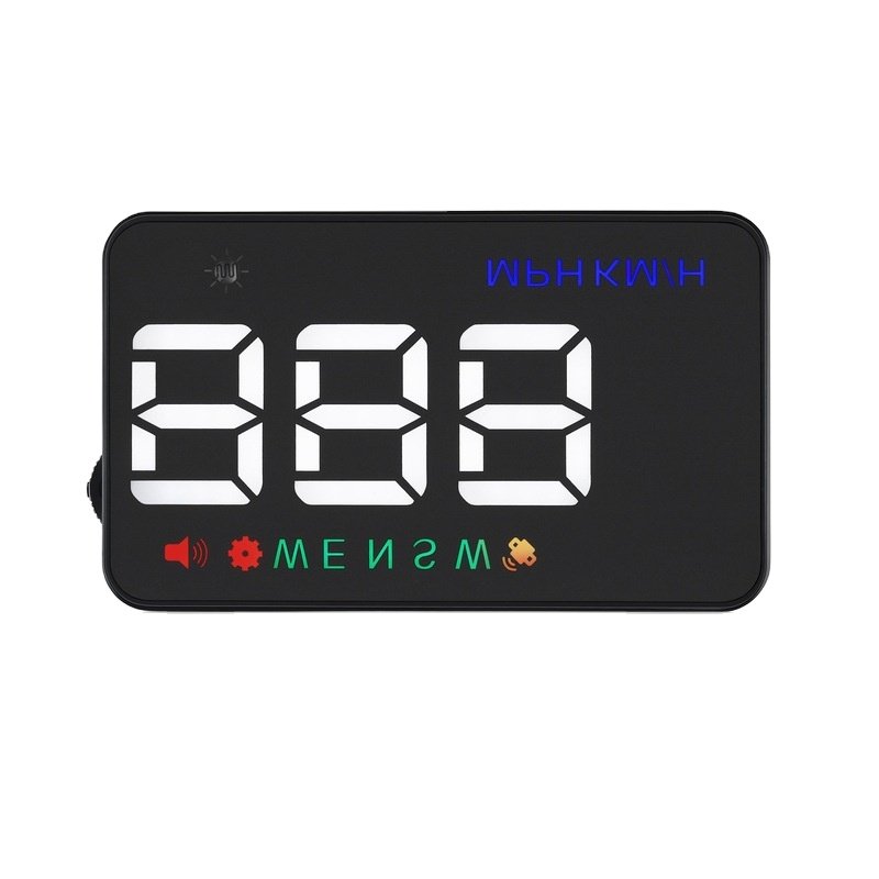 LR AUTO Wholesale All Car Models High Quality Car HUD 3.5 Inches on Board Head up Display Overspeed Prompt Fatigue Driving Alarm
