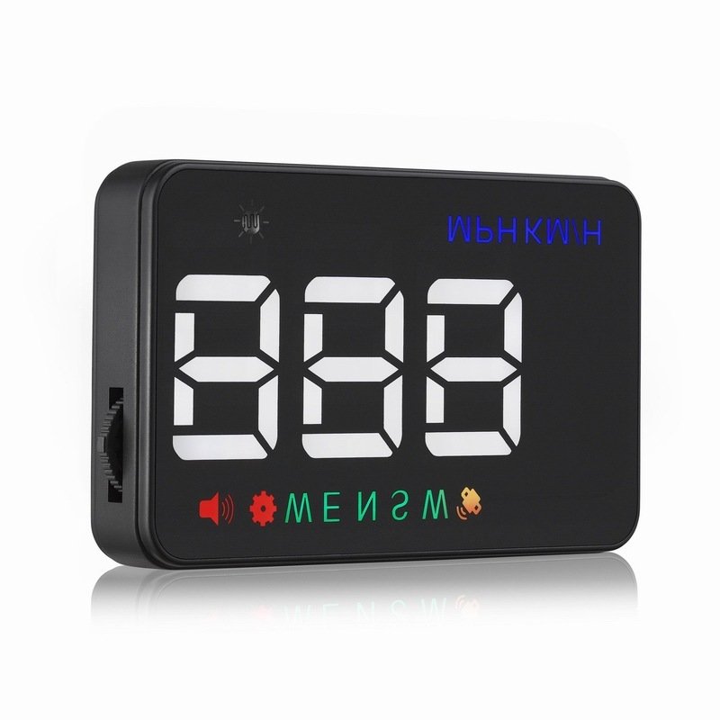 LR AUTO Wholesale All Car Models High Quality Car HUD 3.5 Inches on Board Head up Display Overspeed Prompt Fatigue Driving Alarm