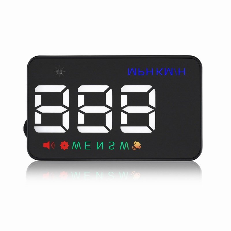 LR AUTO Wholesale All Car Models High Quality Car HUD 3.5 Inches on Board Head up Display Overspeed Prompt Fatigue Driving Alarm
