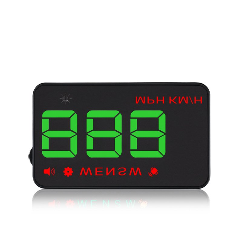LR AUTO Wholesale All Car Models High Quality Car HUD 3.5 Inches on Board Head up Display Overspeed Prompt Fatigue Driving Alarm
