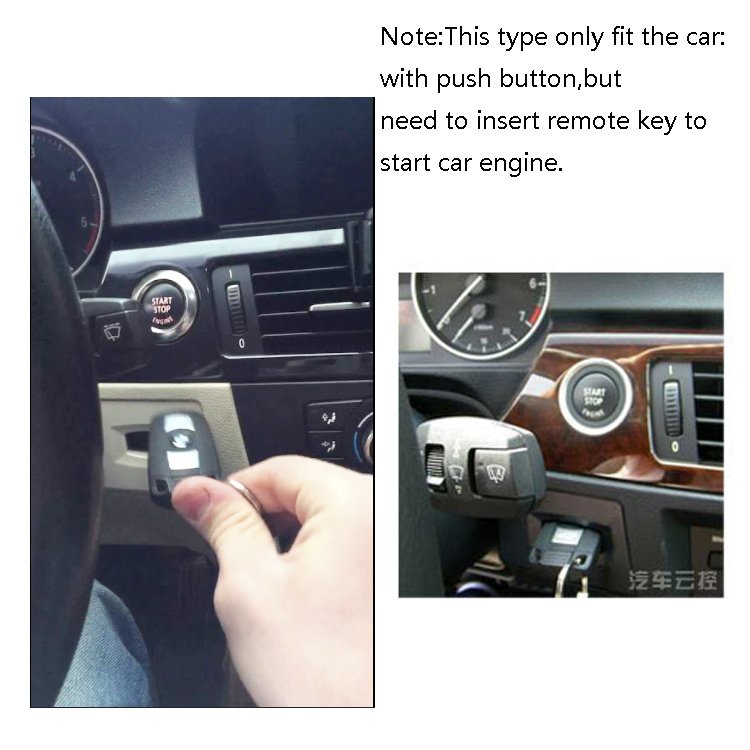 For BMW 5 7 X3 X4 Car Alarm GPS Tracking Engine Remote Start Stop System GSM Smartphone App Control