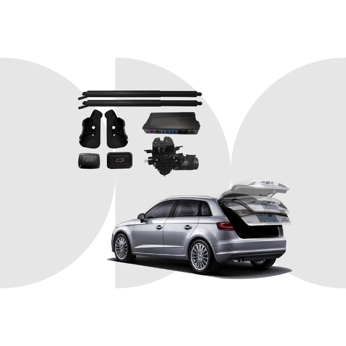 Customizable Height Adjustment with Electric TAILGATE From ICAR - Auto Car Trunk Rear Door Lifting for Kia Sorento 2016-2019