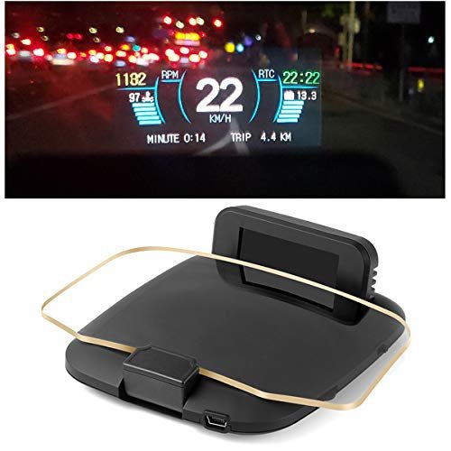 WiiYii Head up Display C1 HUD Display 5 Mode OBD+GPS Dual System Speedometer Mileage Diagnostic Tool 2020