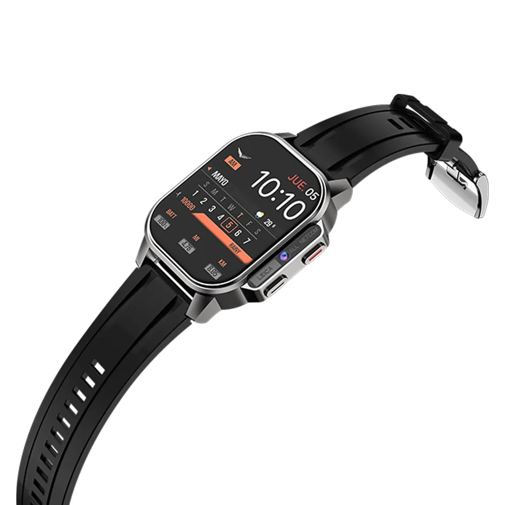 Hot Full Netcom 4G Smartwatch 2.13inch AMOLED Camera WIFI GPS APP Market Sport Phone Watches IP67 B22 Smart Watch With Sim Card