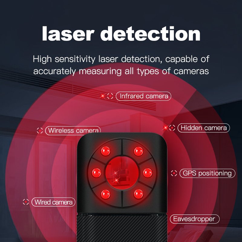 T3 Car Gps Detector Camera Intelligent Detector Hotel Anti-monitoring Anti-stealing Photography Tracking Anti-snooping Artifacts