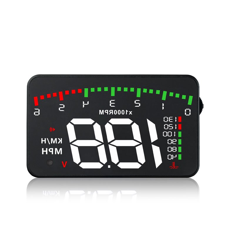 OBDHUD Auto Projector Hud Navigation GPS Obd2 Eobd Speedometer Head up Display Electronics Car Accessories for All Car