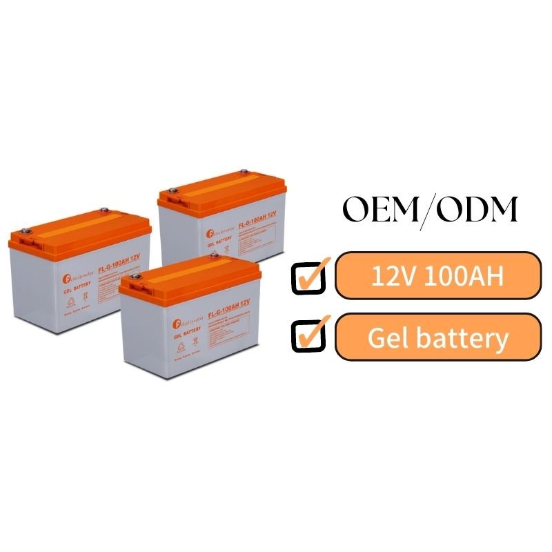 Deep Cycle Solar Storage Battery GEL 12V 100Ah Lead Acid Solar Battery Gel Battery