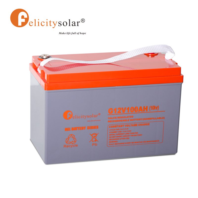 Deep Cycle Solar Storage Battery GEL 12V 100Ah Lead Acid Solar Battery Gel Battery