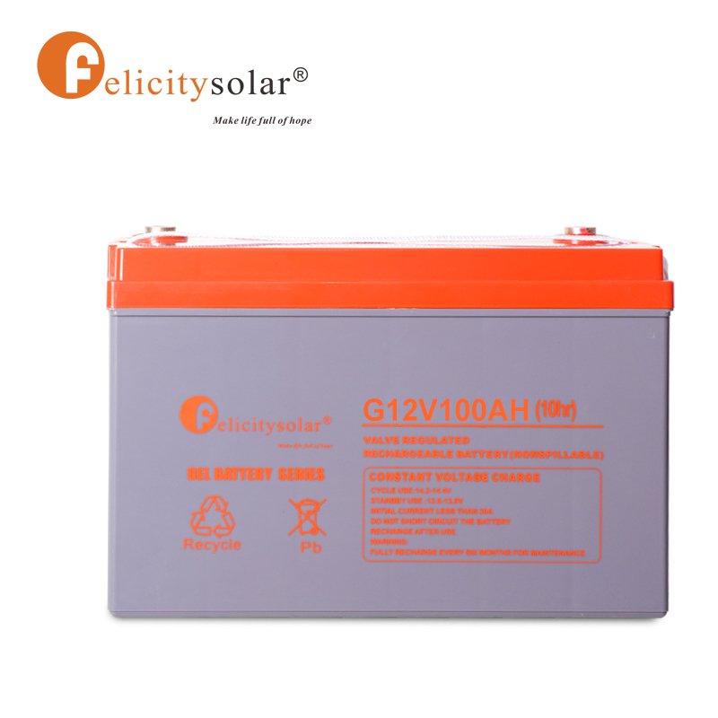 Deep Cycle Solar Storage Battery GEL 12V 100Ah Lead Acid Solar Battery Gel Battery