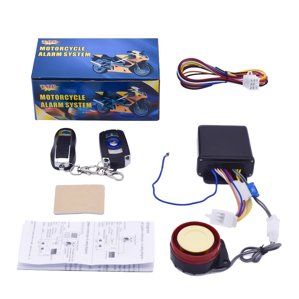 Motorcycle Bike Smart Alarm Automatically Anti-theft Security Alarm System Remote Control