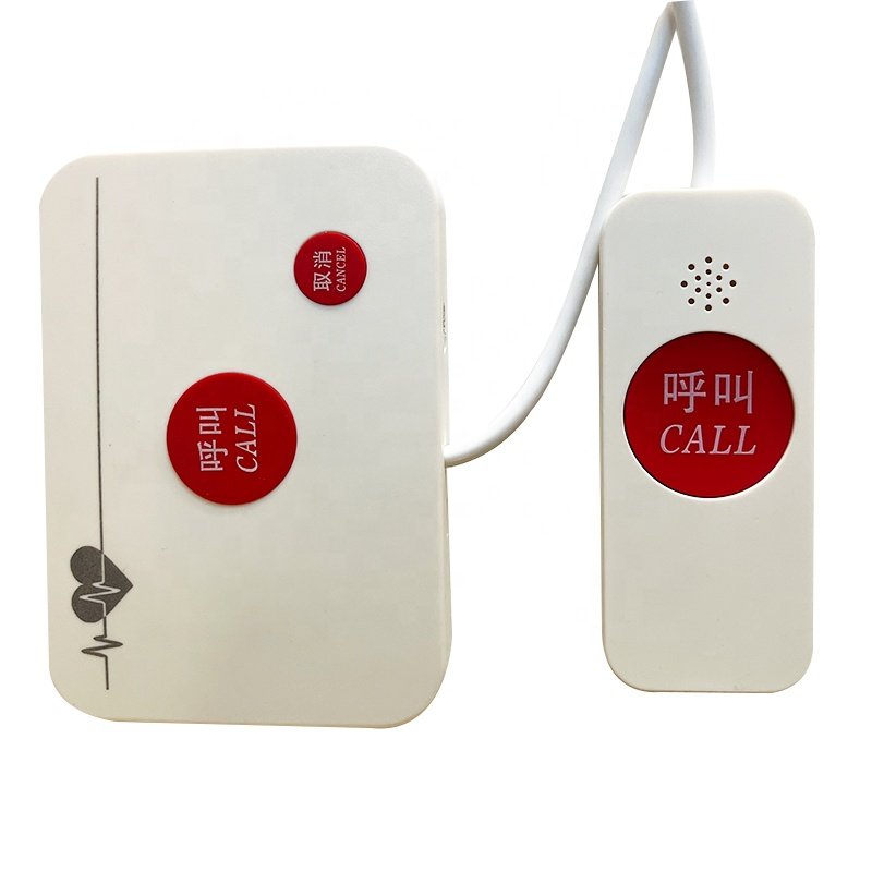 Pager 433 / 315MHZ LoRa Pager Building Hospital Elderly Emergency Call Button Extension LoRa 433MHZ Pagers System Call Buttons